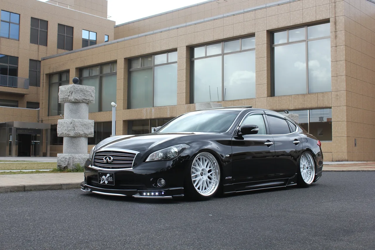 Work Zistance W10M on Nissan Fuga Y50, photo 3