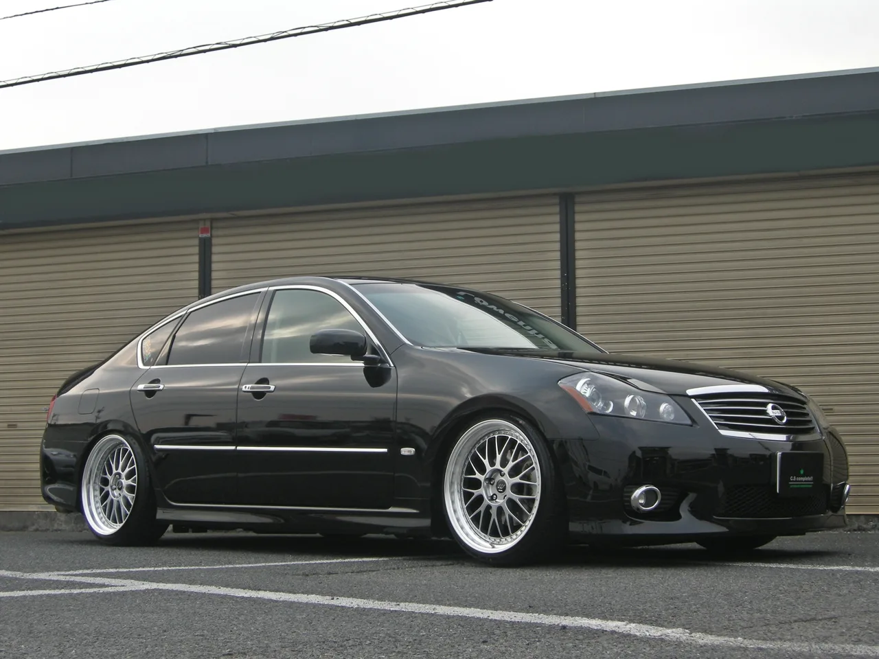 Work Zistance W10M on Nissan Fuga Y50, photo 2