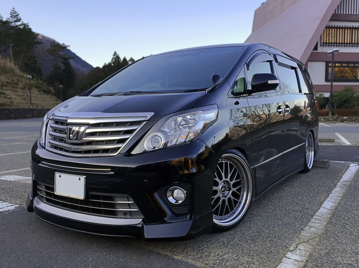 Work Zistance W10M on Toyota Vellfire AH20, photo 4