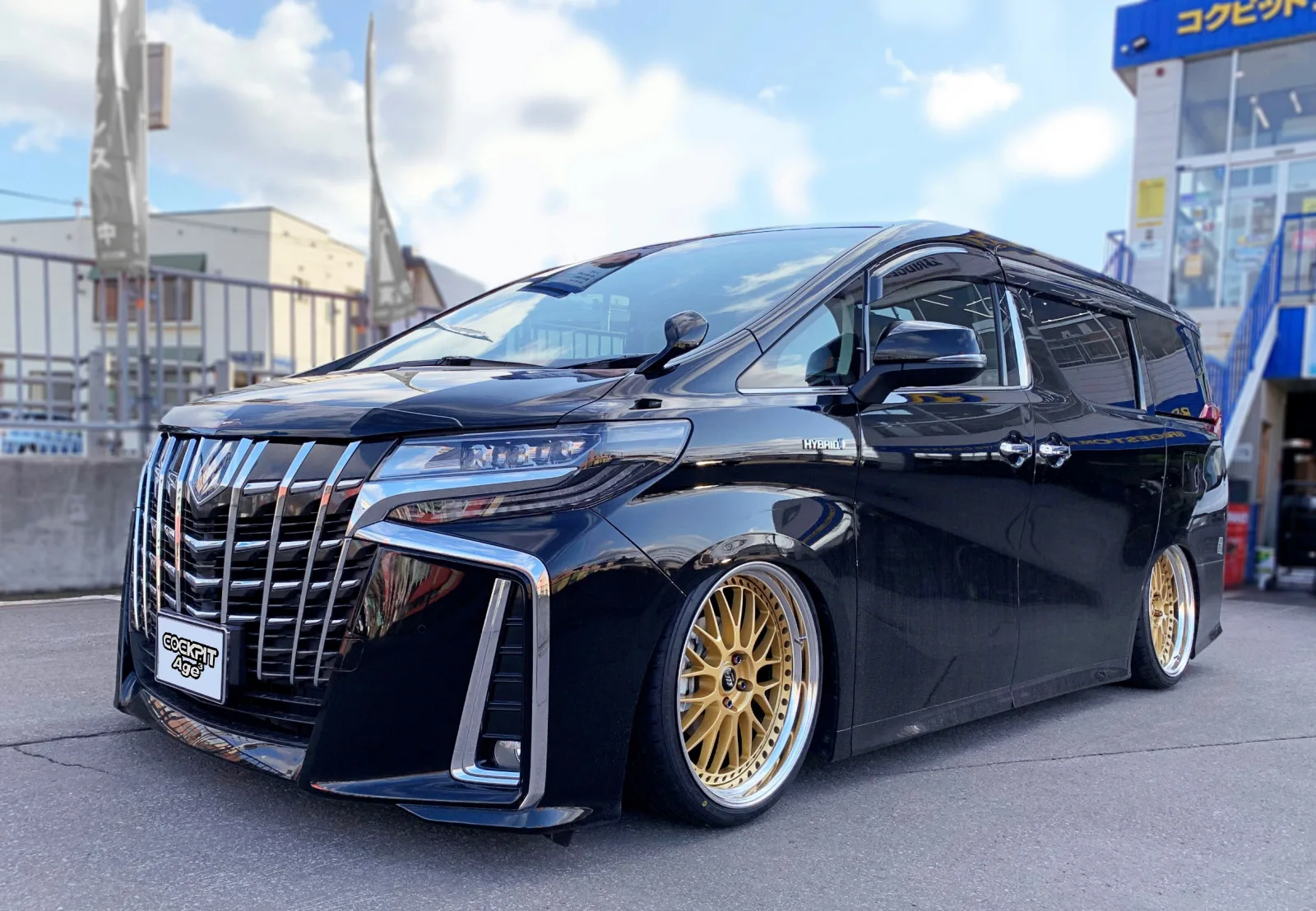 Work Zistance W10M on Toyota Vellfire AH20, photo 5