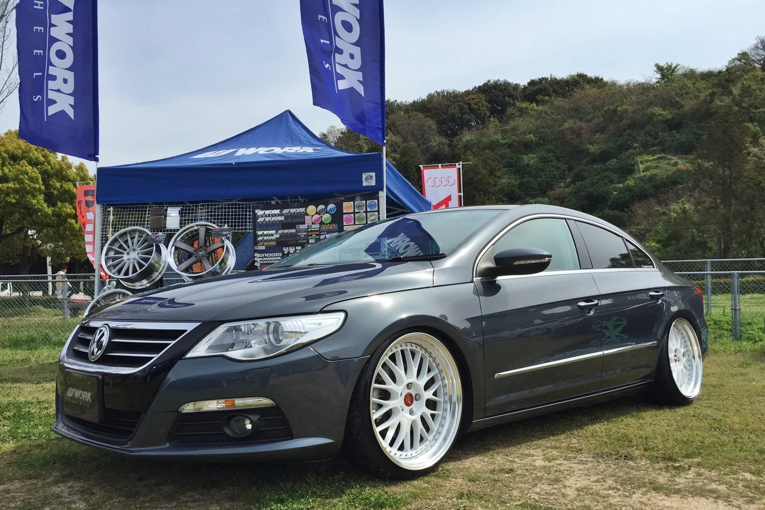 Work Zistance W10M on Volkswagen CC 1st gen