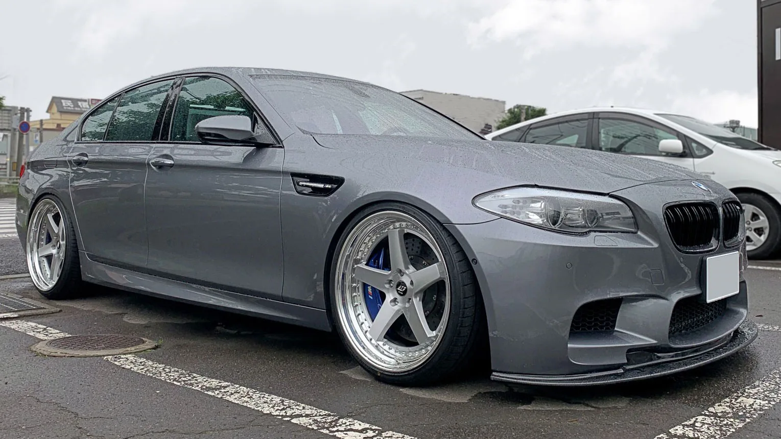 Work Zistance W5S on BMW M5 F10.1