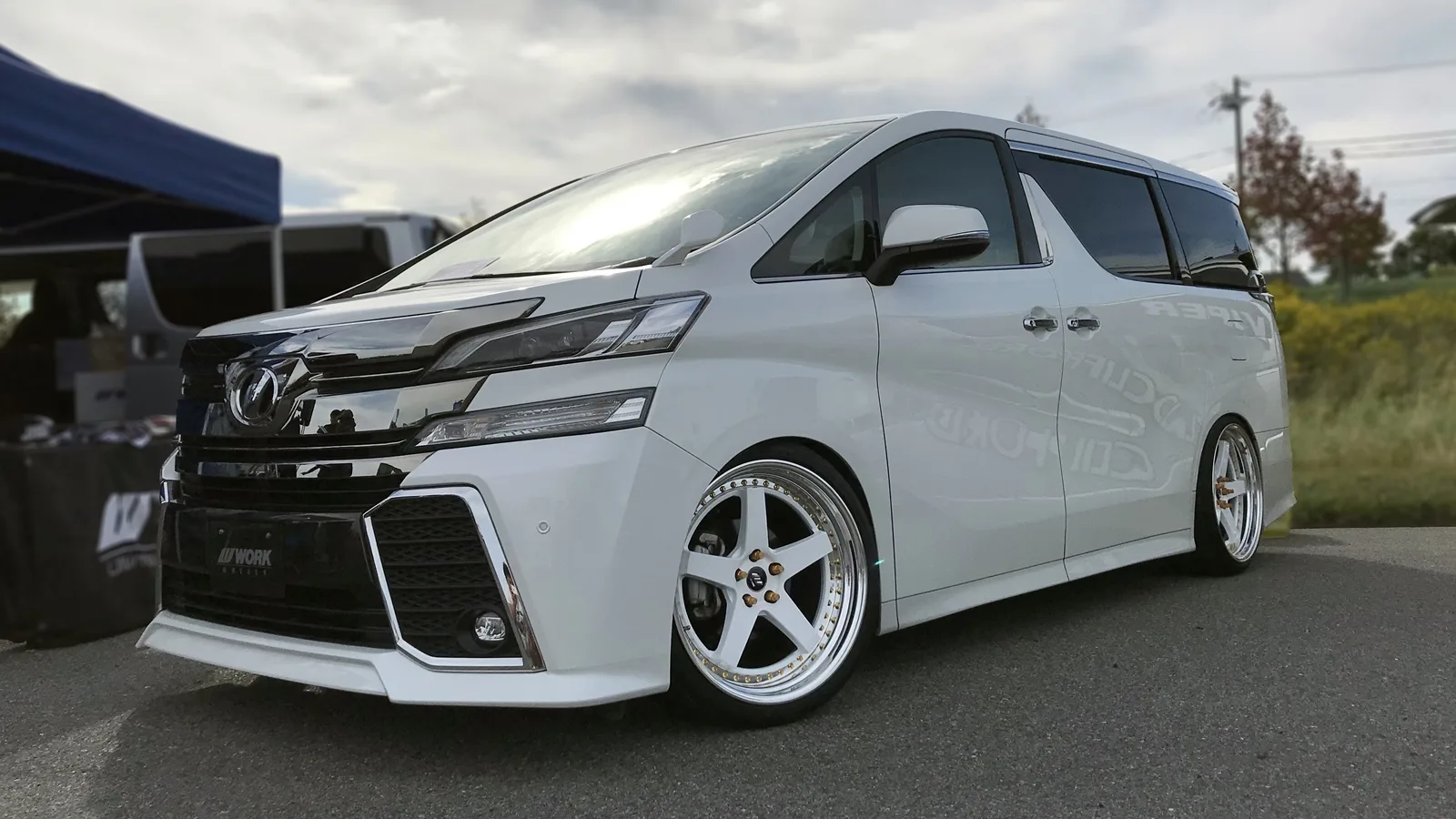 Work Zistance W5S on Toyota Vellfire AH20, photo 4