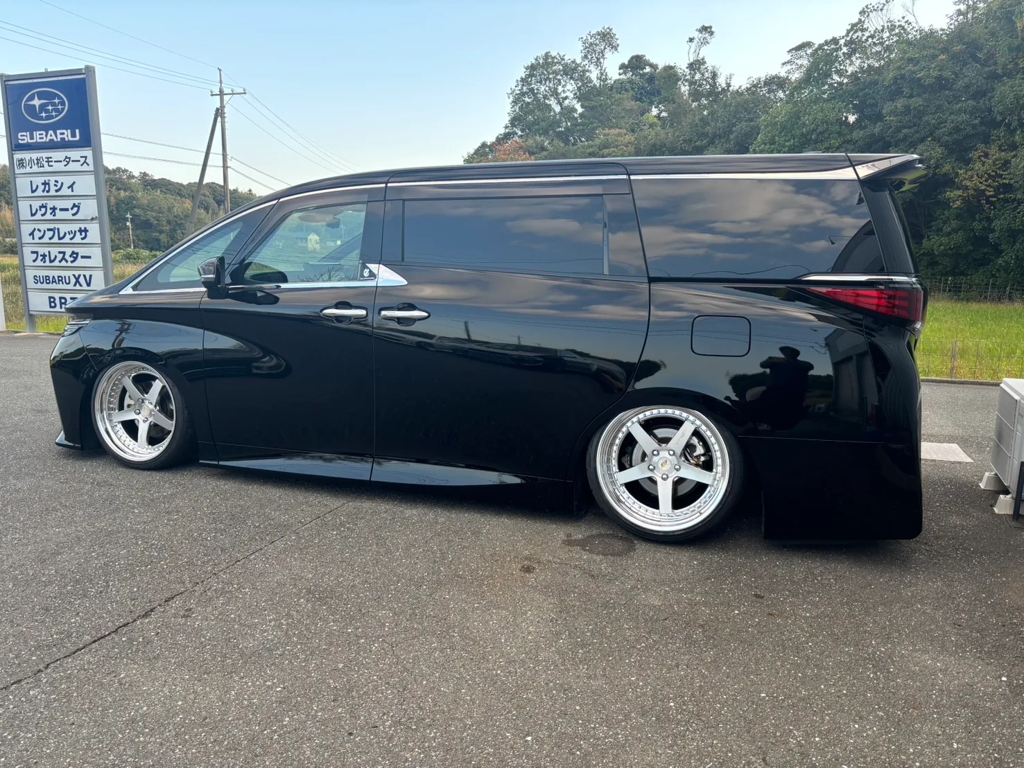 Work Zistance W5S on Toyota Vellfire AH20, photo 7