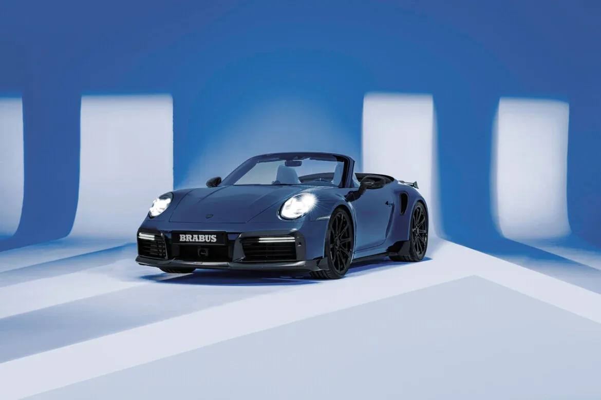 BRABUS 900 DEEP BLUE Porsche 911 Turbo S Cabriolet