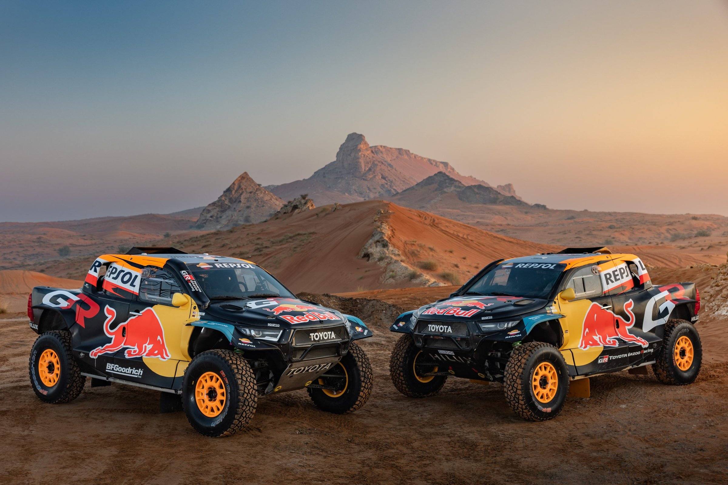 GR DKR Hilux EVO T1U (2025 winner)