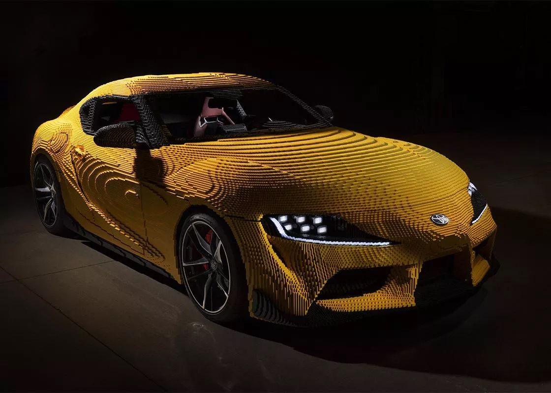 Toyota Life-Size LEGO GR Supra